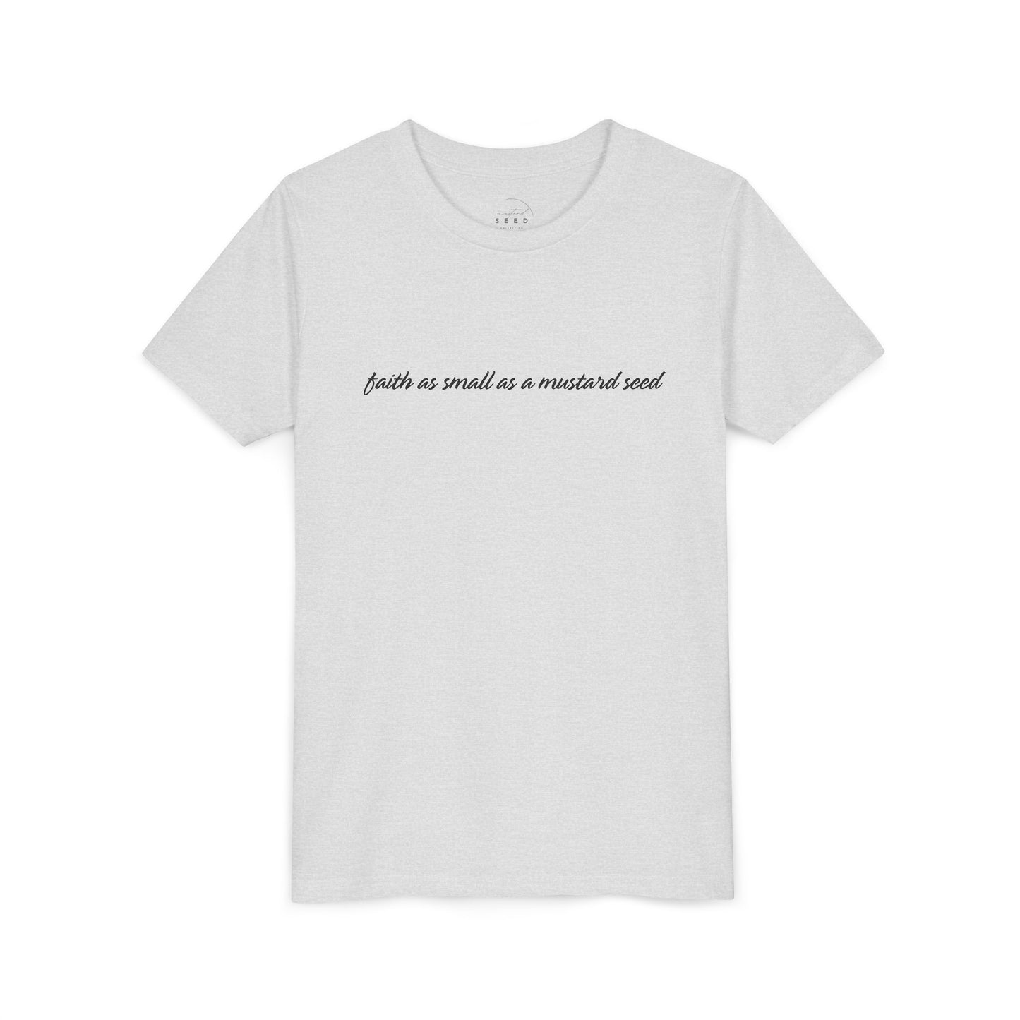 kid's faith as small as a mustard seed word // unisex