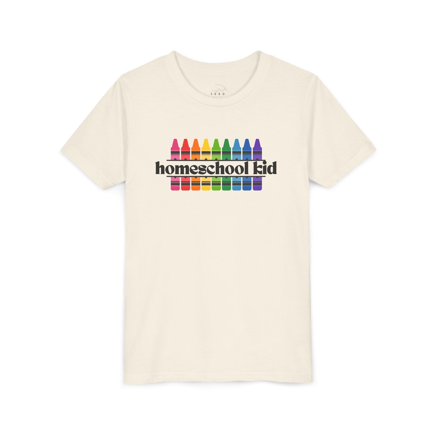 Homeschool Kid Crayon T-Shirt