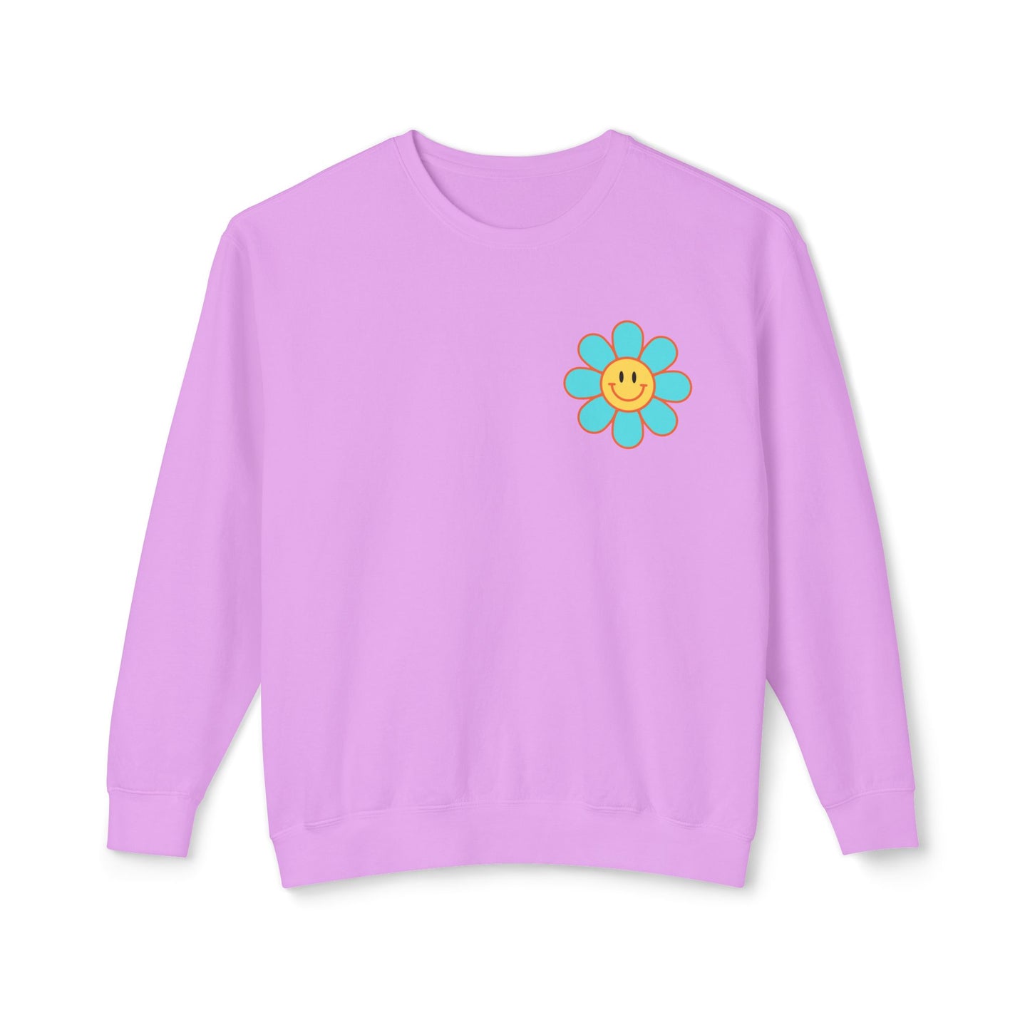 Smiley Face Wake Up List Sweatshirt // unisex