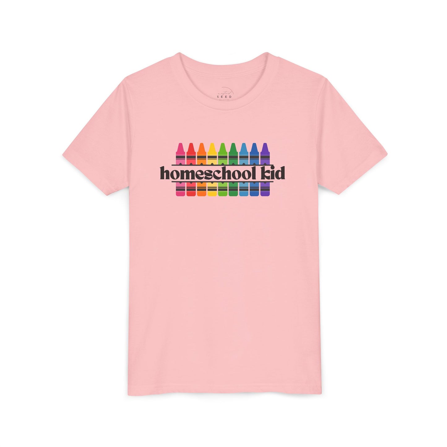 Homeschool Kid Crayon T-Shirt