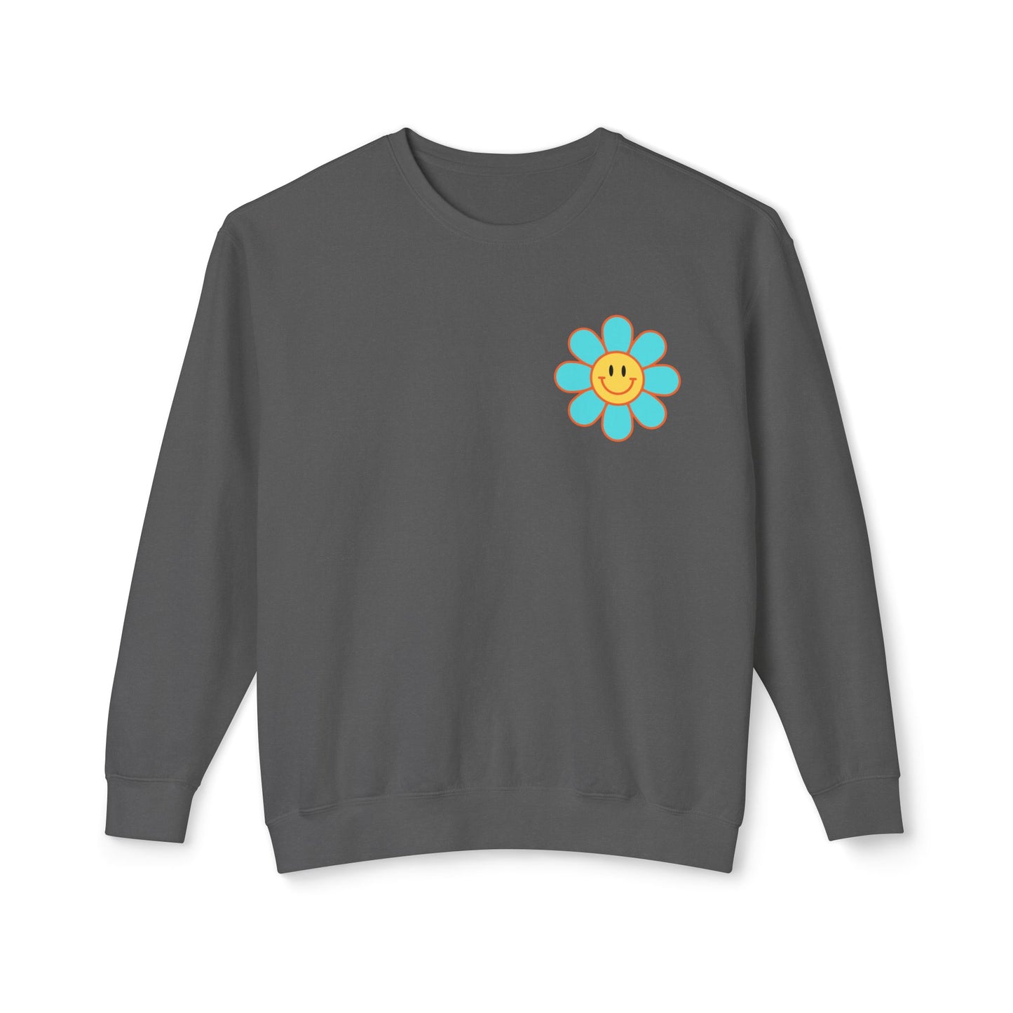 Smiley Face Wake Up List Sweatshirt // unisex