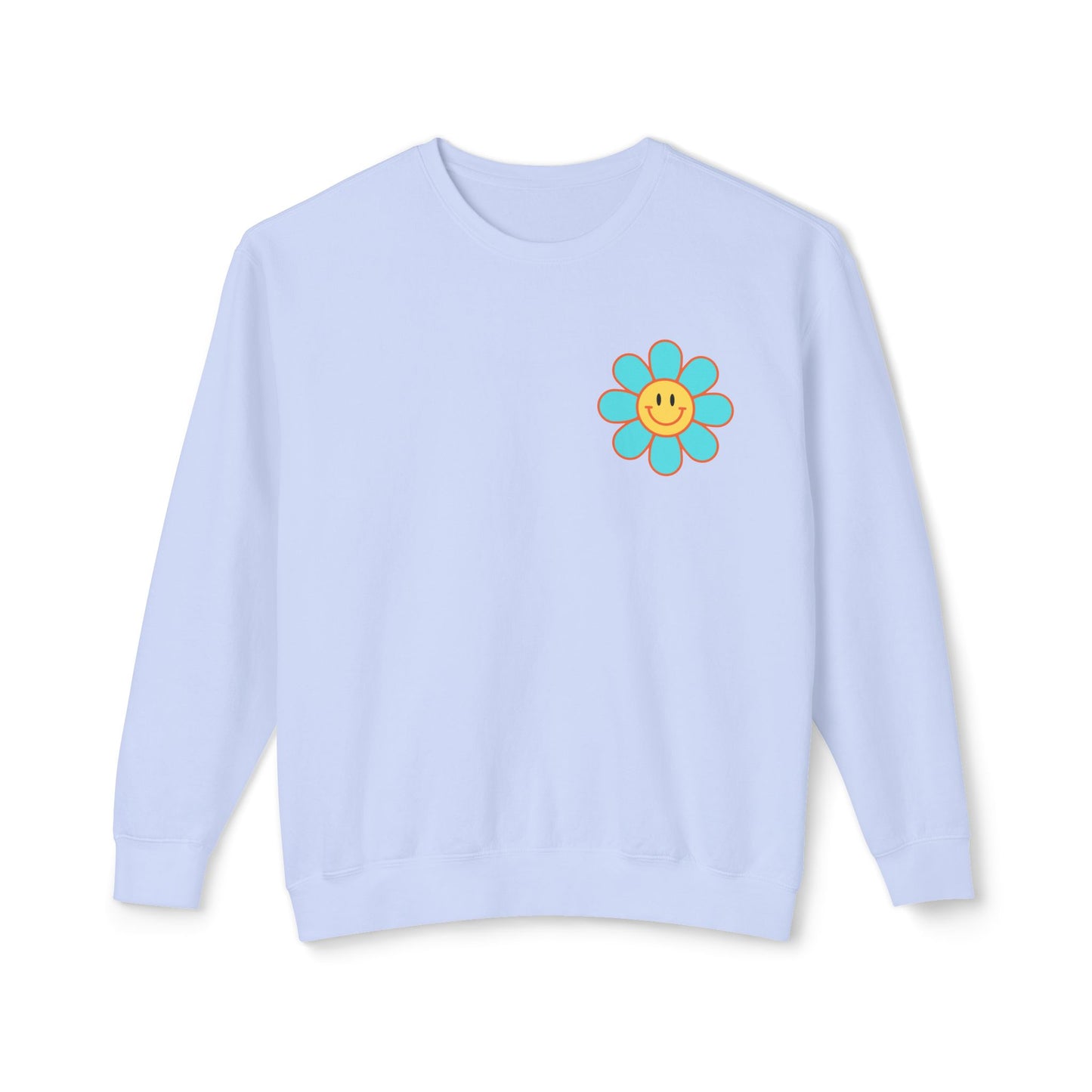 Smiley Face Wake Up List Sweatshirt // unisex