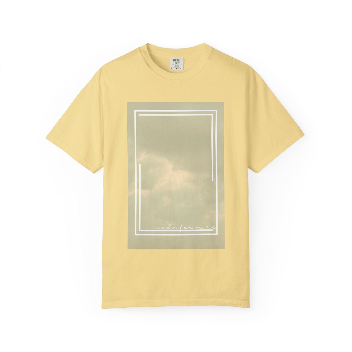 made for more relaxed tee // unisex