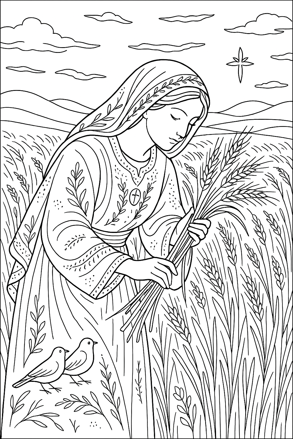From Gathering to Glory: A Devotional Coloring Book