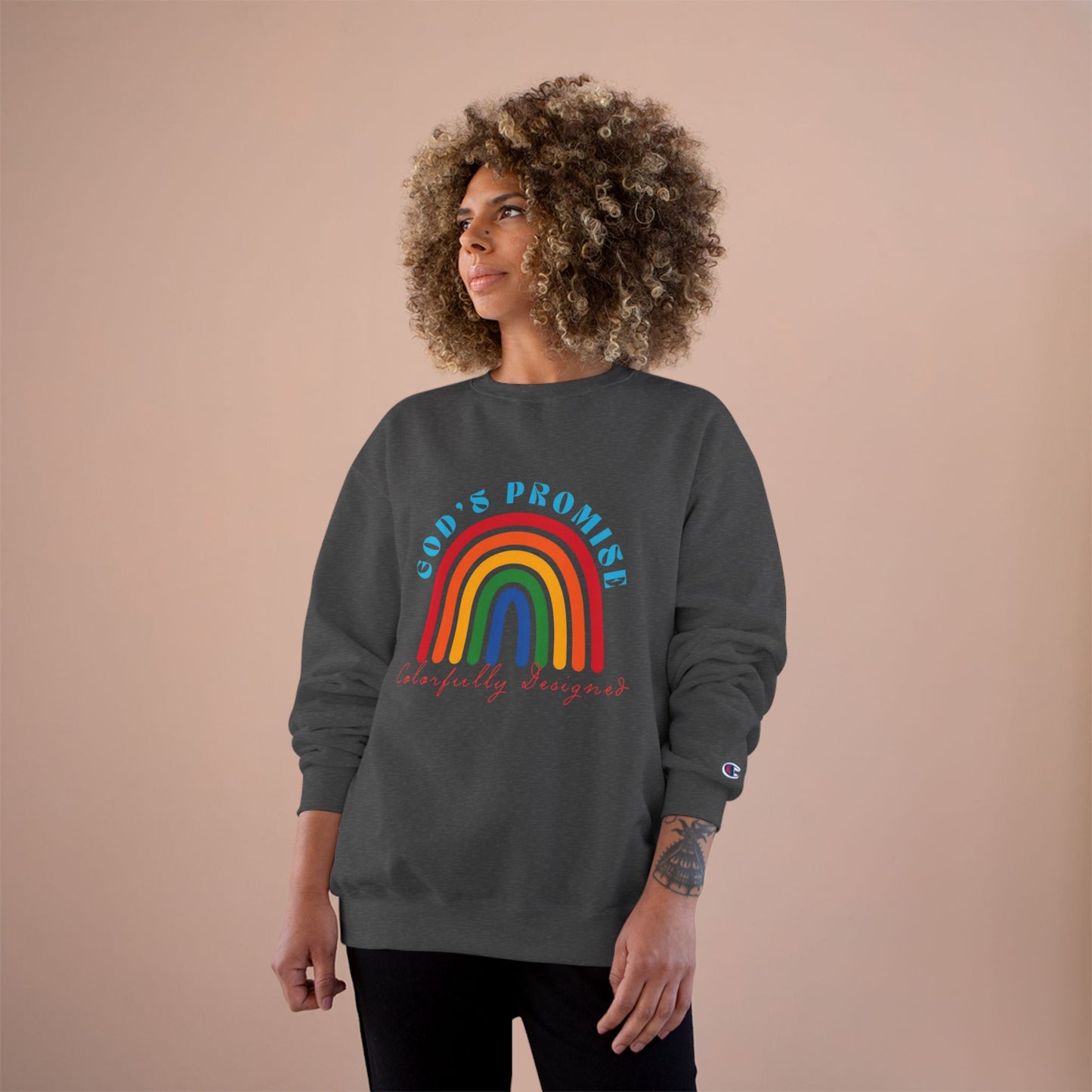 Rainbow Promise Champion Sweatshirt // unisex