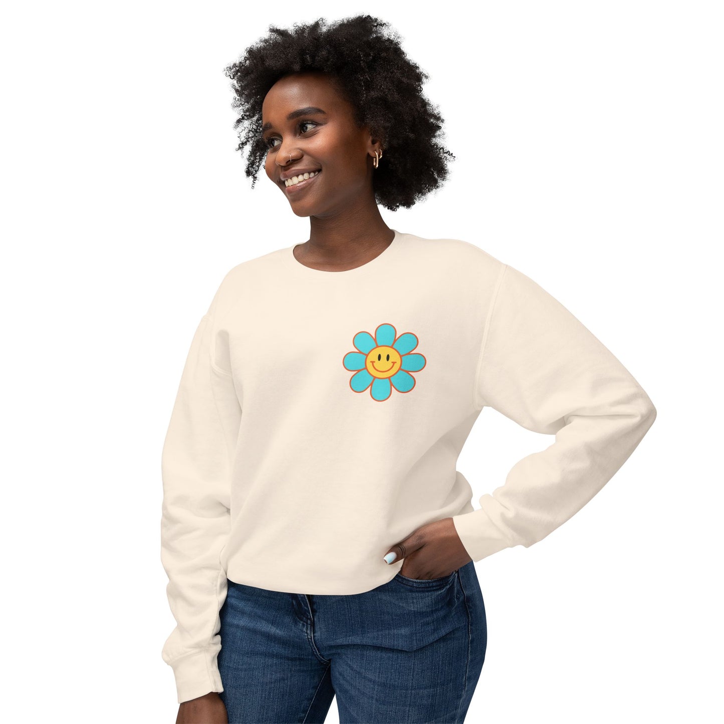 Smiley Face Wake Up List Sweatshirt // unisex