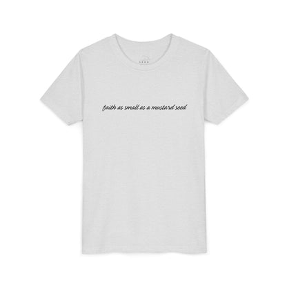 kid's faith as small as a mustard seed word // unisex