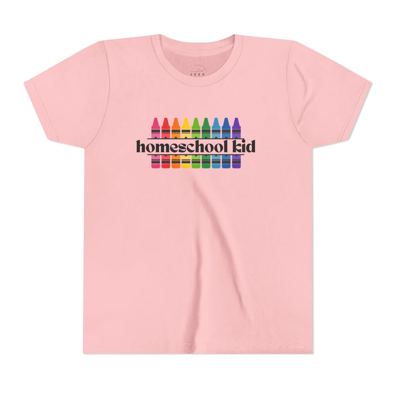 Homeschool Kid Crayon T-Shirt