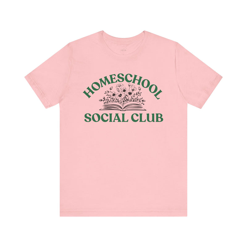 Homeschool Social Club Mom Tee - Unisex Jersey Short Sleeve