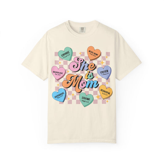 She is Mom Graphic T-Shirt