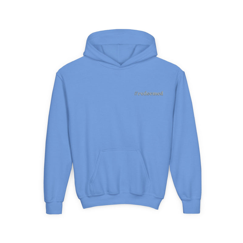 kid's #redeemed embroidered hoodie // unisex