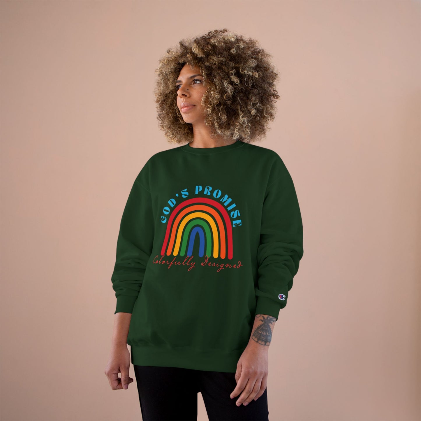 Rainbow Promise Champion Sweatshirt // unisex