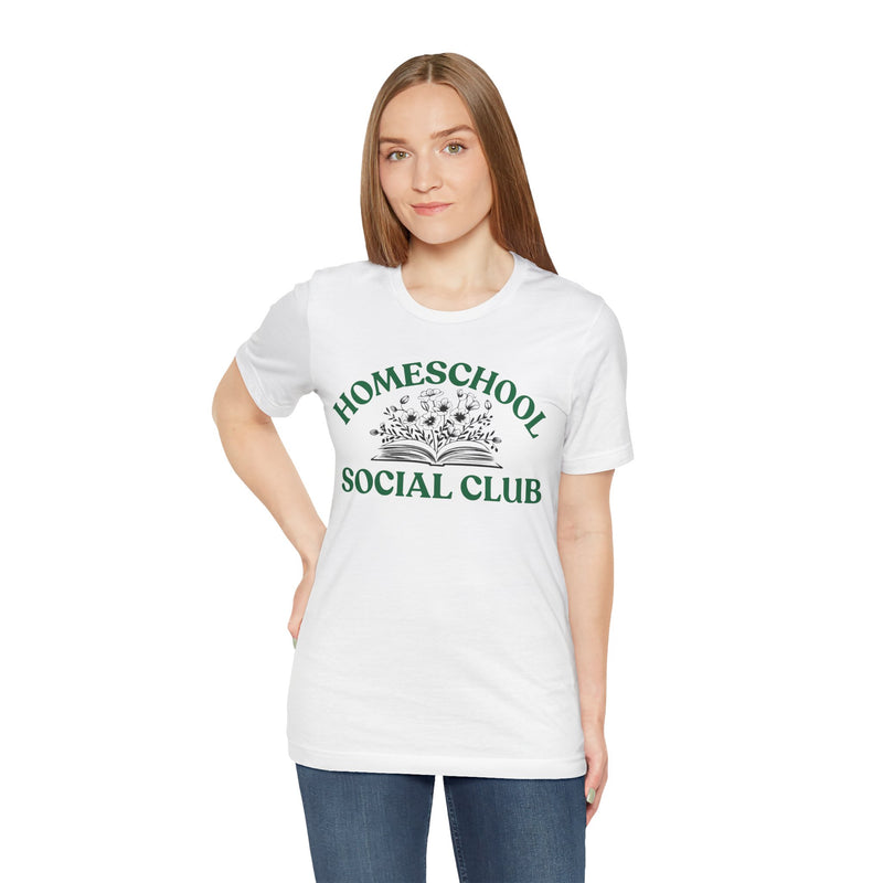 Homeschool Social Club Mom Tee - Unisex Jersey Short Sleeve
