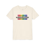 Homeschool Kid Crayon T-Shirt