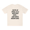 Mustard Seed Moves Mountains // unisex