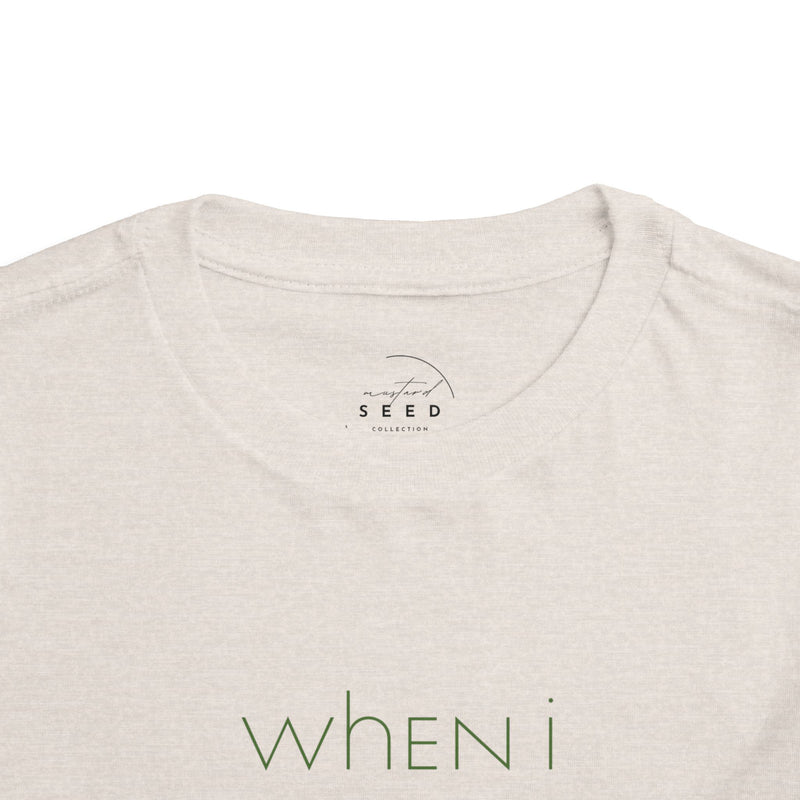 toddler’s When I Grow Up // unisex