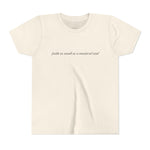 kid's faith as small as a mustard seed word // unisex