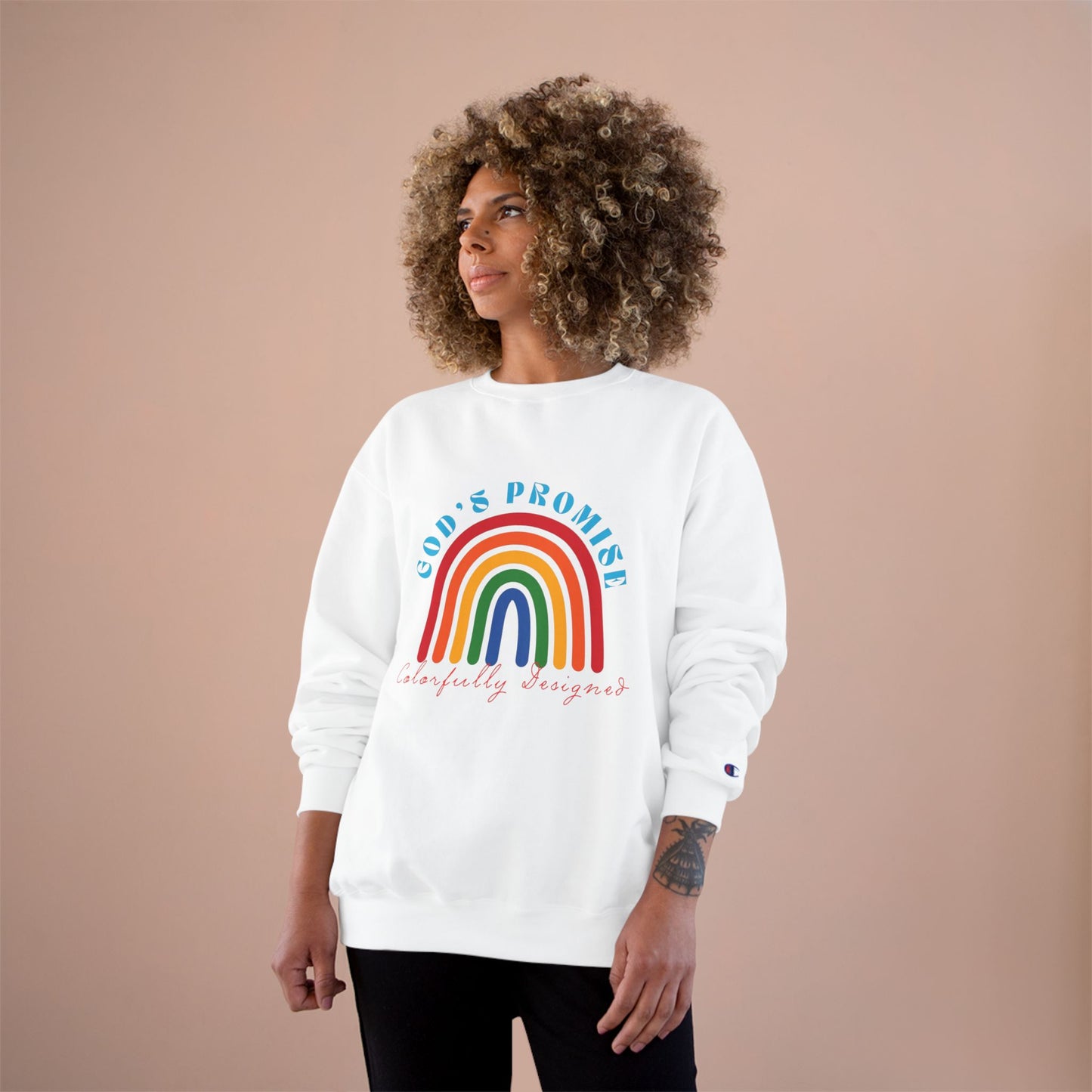 Rainbow Promise Champion Sweatshirt // unisex