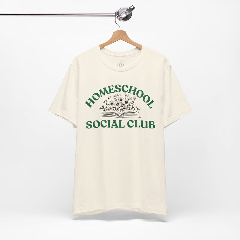 Homeschool Social Club Mom Tee - Unisex Jersey Short Sleeve