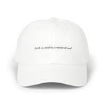 faith as small as a mustard seed cap // unisex