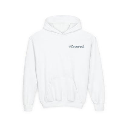 kid's #Favored embroidered hoodie// unisex