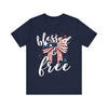Blessed and Free Christian T-Shirt – Super Soft Sensory-Friendly Faith Tee