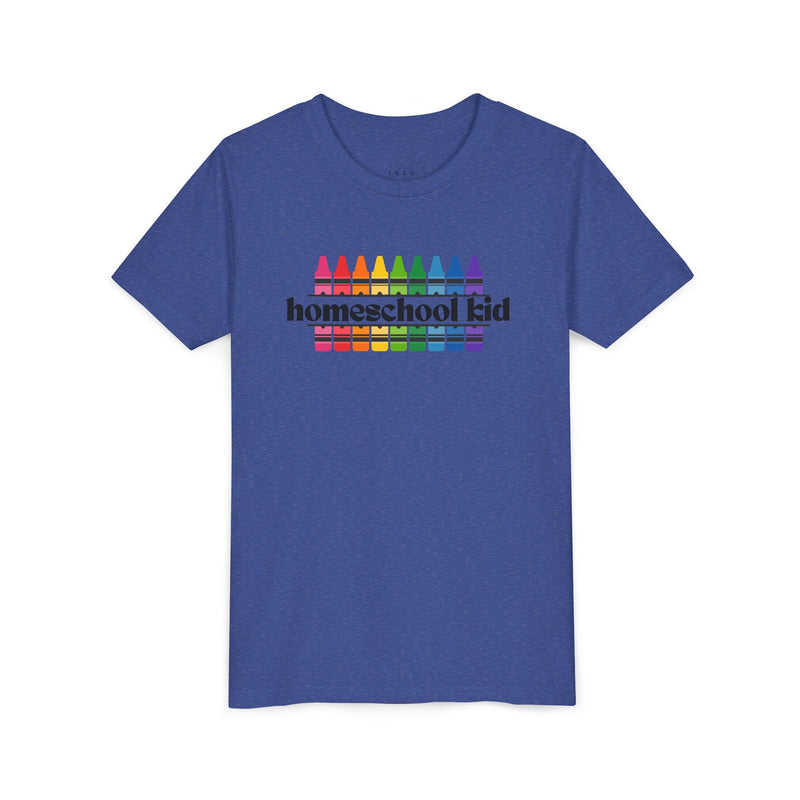 Homeschool Kid Crayon T-Shirt