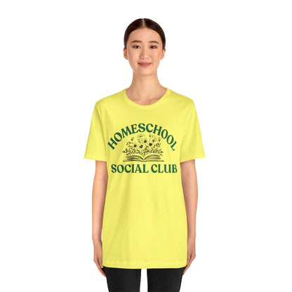 Homeschool Social Club Mom Tee - Unisex Jersey Short Sleeve