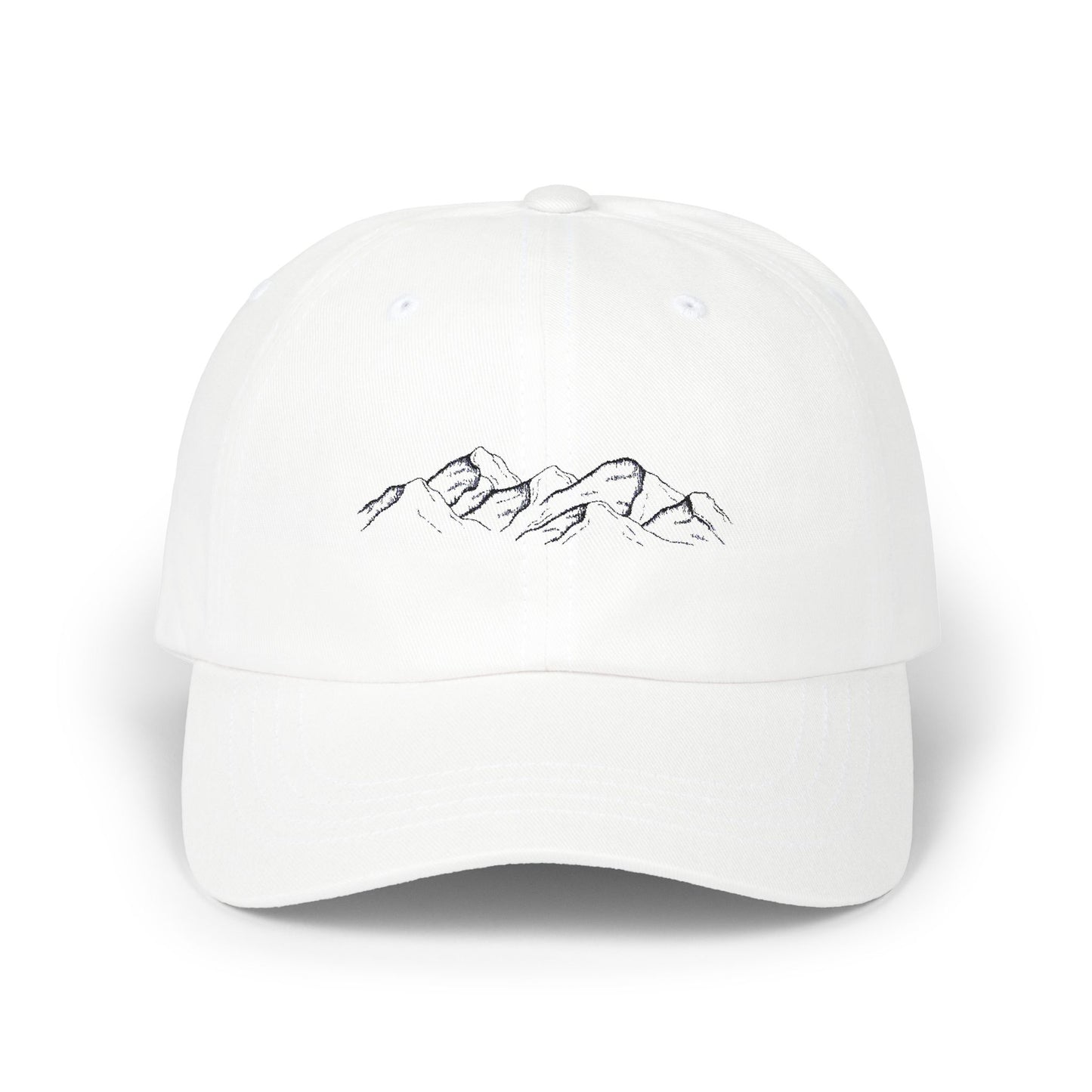 Moving Mountain Embroidered Cap // unisex