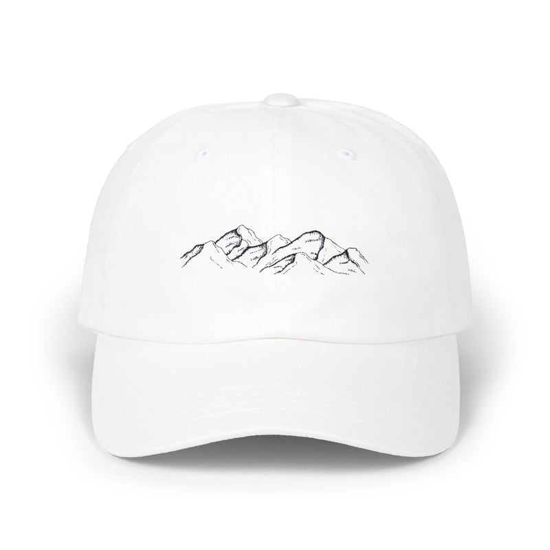 Moving Mountain Embroidered Cap // unisex