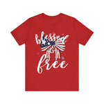 Blessed and Free Christian T-Shirt – Super Soft Sensory-Friendly Faith Tee