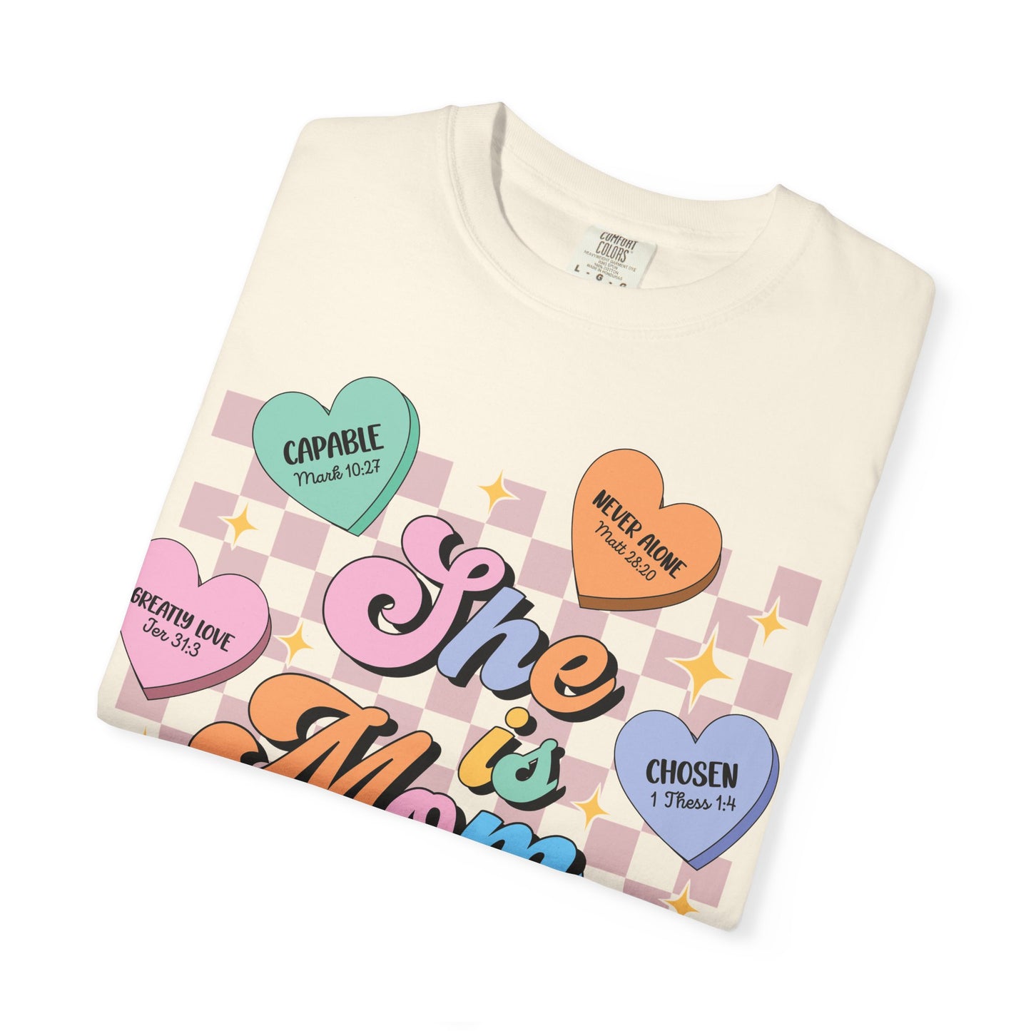 She is Mom Graphic T-Shirt