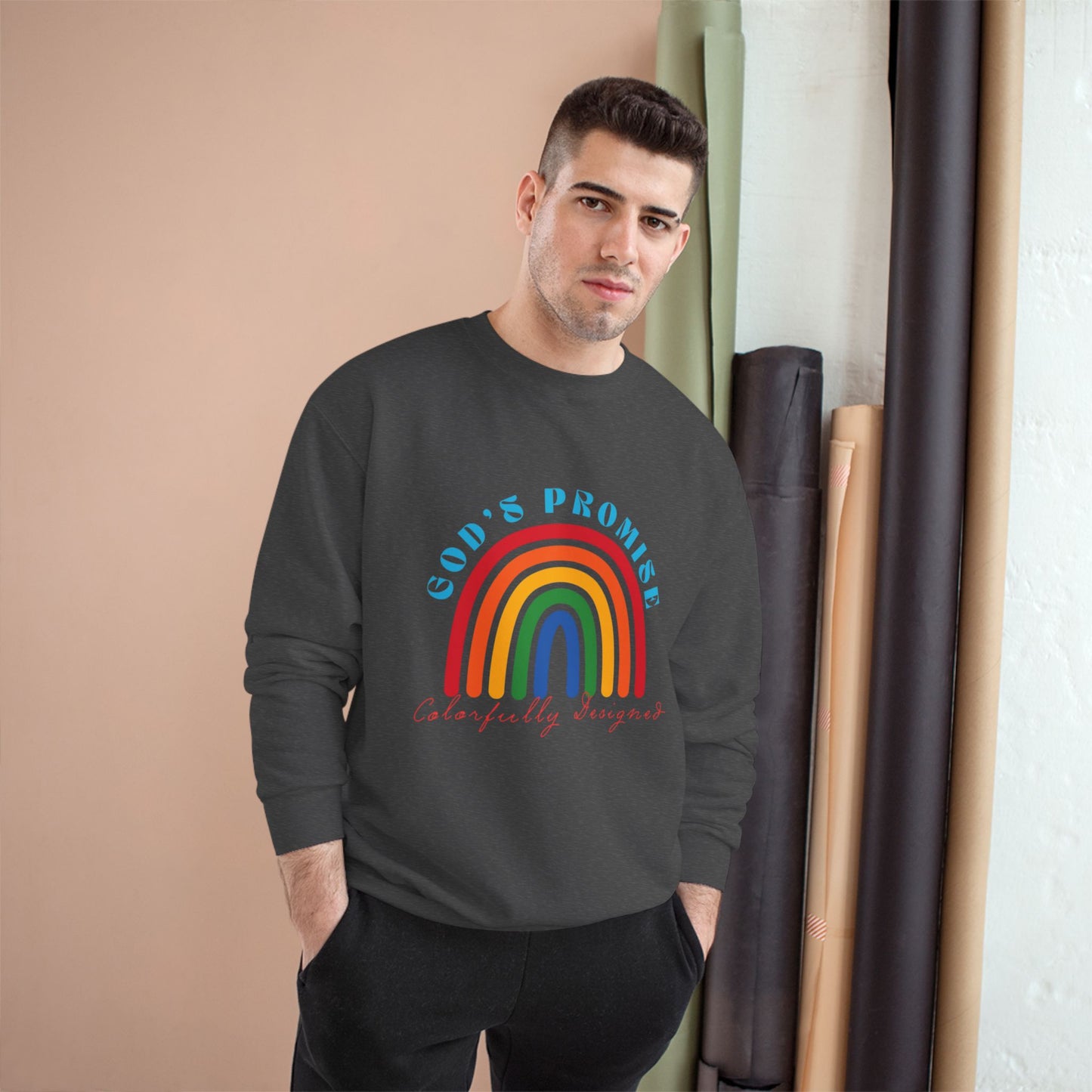 Rainbow Promise Champion Sweatshirt // unisex