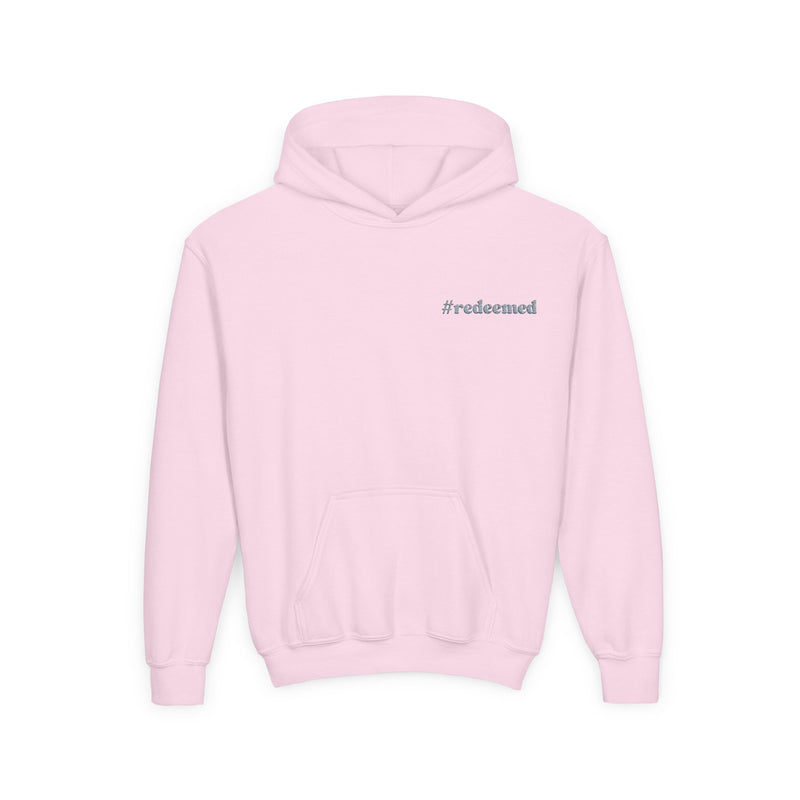 kid's #redeemed embroidered hoodie // unisex