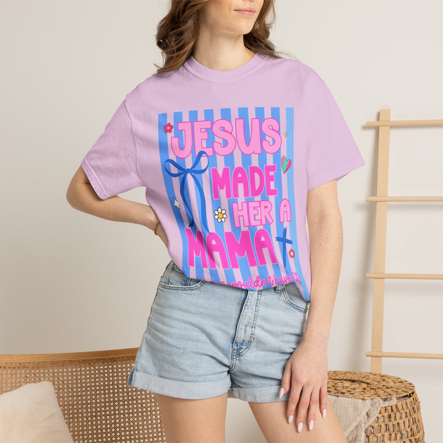 Jesus Made Her a Mama T-Shirt