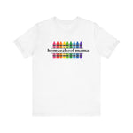 Homeschooling Mama Crayon Tee