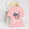 Blessed and Free Christian T-Shirt – Super Soft Sensory-Friendly Faith Tee