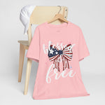 Blessed and Free Christian T-Shirt – Super Soft Sensory-Friendly Faith Tee