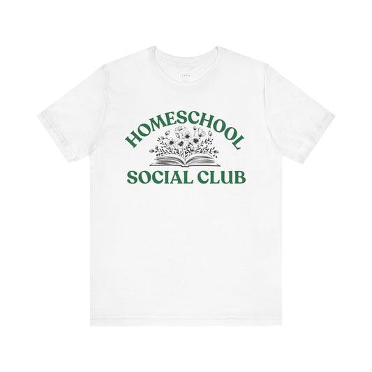 Homeschool Social Club Mom Tee - Unisex Jersey Short Sleeve