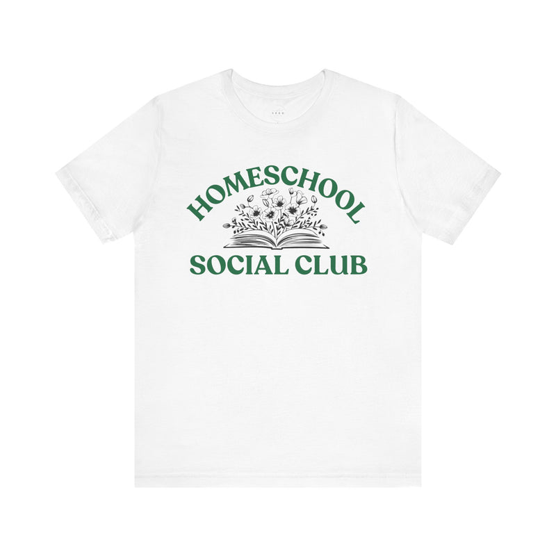 Homeschool Social Club Mom Tee - Unisex Jersey Short Sleeve