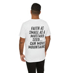 Mustard Seed Moves Mountains Christian T-Shirt – Super Soft Faith-Inspired Unisex Tee
