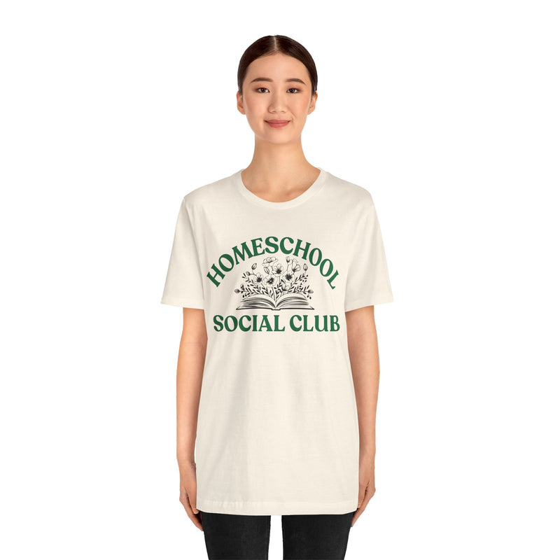 Homeschool Social Club Mom Tee - Unisex Jersey Short Sleeve