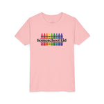 Homeschool Kid Crayon T-Shirt