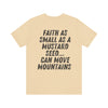 Mustard Seed Moves Mountains Christian T-Shirt – Super Soft Faith-Inspired Unisex Tee