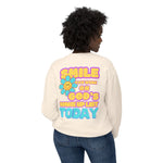 Smiley Face Wake Up List Sweatshirt // unisex