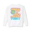 Smiley Face Wake Up List Sweatshirt // unisex