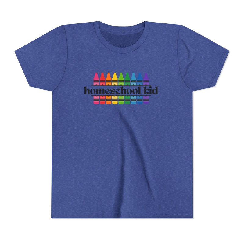 Homeschool Kid Crayon T-Shirt