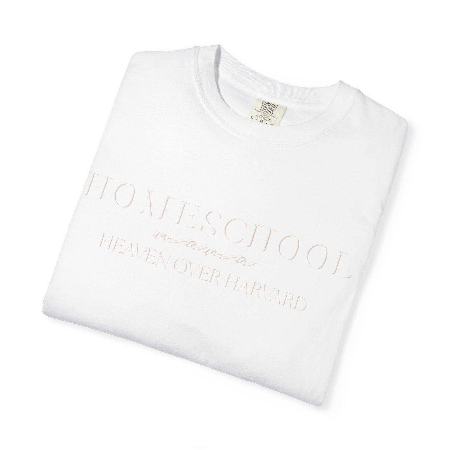 Homeschool Life T-Shirt, Unisex Garment-Dyed Tee, Relaxed Fit, Gift for Homeschool Families, Casual Wear, Educational Humor Shirt