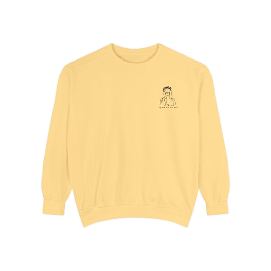 My God did not fail embroidered Sweatshirt// unisex