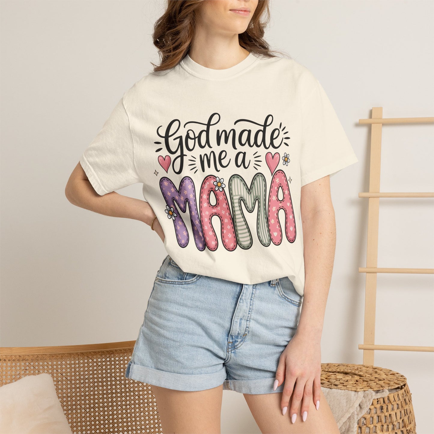 God made Me a Mama T-Shirt
